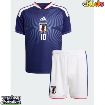 Japan Ritsu Doan #10 Replica Home Minikit World Cup 2026 Short Sleeve (+ pants)